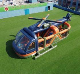 T7-5085 Percorsi a Ostacoli Gonfiabili a Tema Elicottero