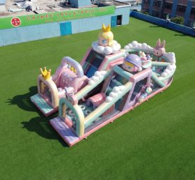T7-5134 Percorsi a ostacoli gonfiabili a tema Pop Mart