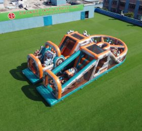 T7-5141 Percorsi a ostacoli gonfiabili a tema Rusty Rivets