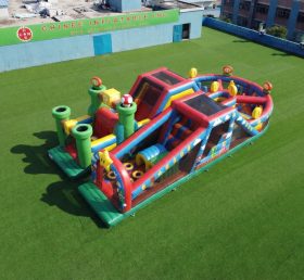 T7-5159 Percorsi a ostacoli gonfiabili a tema Super Mario