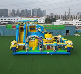 T6-8488 Città Gonfiabile a Tema Minions