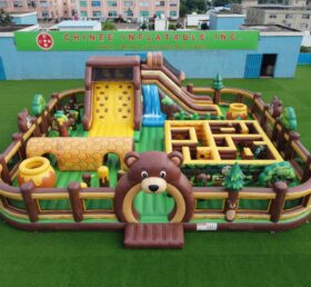 GF3-1430 Parco Giochi Gonfiabile a Tema Orso