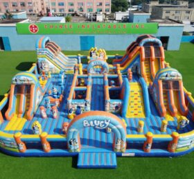 GF3-1433 Parco Giochi Gonfiabile a Tema Bluey