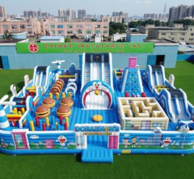 GF3-1449 Parco giochi gonfiabile a tema Doraemon