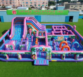 GF3-1450 Parco Giochi Gonfiabile a Tema Dora
