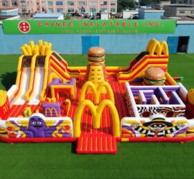 GF3-1479 Parco giochi gonfiabile a tema McDonald