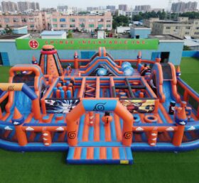 GF3-1487 Parco Giochi Gonfiabile a Tema Naruto