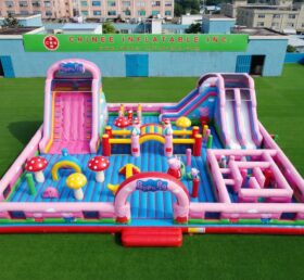 GF3-1494 Parco Giochi Gonfiabile a Tema Peppa Pig