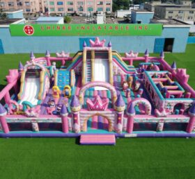 GF3-1503 Parco giochi gonfiabile a tema feste delle principesse