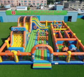 GF3-1505 Parco giochi gonfiabile a tema Rusty Rivets