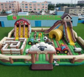 GF3-1508 Parco giochi gonfiabile a tema Shaun the Sheep