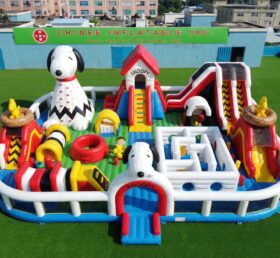 GF3-1510 Parco Giochi Gonfiabile a Tema Snoopy
