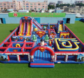 GF3-1513 Parco Giochi Gonfiabile a Tema Superman