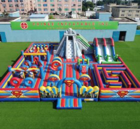 GF3-1514 Parco Giochi Gonfiabile a Tema Superman