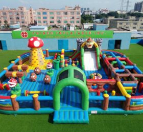 GF3-1515 Parco Giochi Gonfiabile a Tema Super Mario