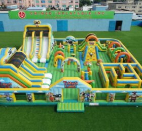 GF3-1524 Parco giochi gonfiabile a tema Timmy Time