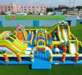 GF3-1525 Playground Gonfiabile a Tema Timmy Time