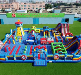 GF3-1549 Parco Gonfiabile a Tema Paw Patrol