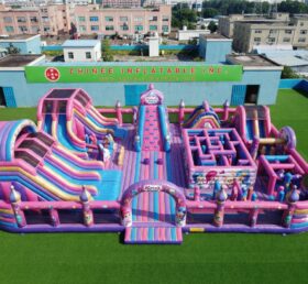 GF3-1553 Parco Gonfiabile a Tema Shimmer & Shine