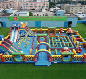 GF3-1554 Parco Gonfiabile a Tema Sonic