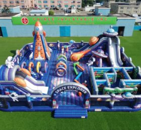 GF3-1555 Parco Gonfiabile a Tema Spaziale