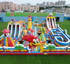 GF3-1569 Parco Gonfiabile a Tema Woody Woodpecker