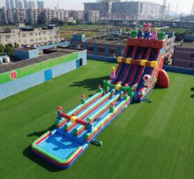 GS2-102 Scivolo d'acqua gonfiabile gigante a tema Super Mario