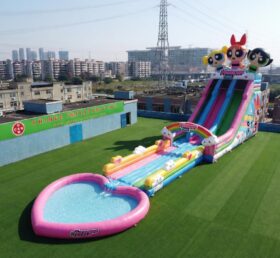 GS2-103 Le Superchicche Tema Scivolo d'Acqua Gigante Gonfiabile