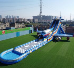 GS2-105 Scivolo d'Acqua Gigante Gonfiabile a Tema Aereo