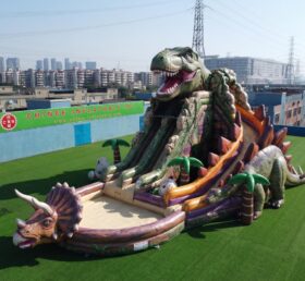 GS2-119 Scivolo d'Acqua Gigante Gonfiabile a Tema Dinosauro