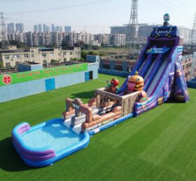 GS2-135 Tema Fortnite Gigante Scivolo d’Acqua Gonfiabile