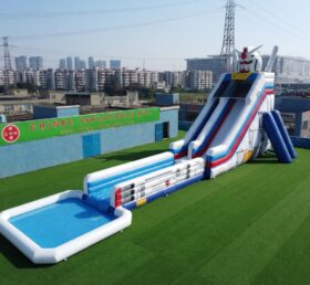 GS2-138 Scivolo d'Acqua Gigante Gonfiabile a Tema Gundam