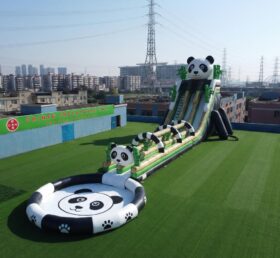 GS2-165 Scivolo d’Acqua Gigante Gonfiabile a Tema Panda
