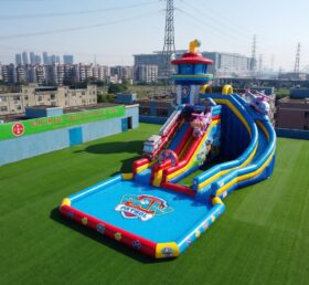 GS2-167 Scivolo d'acqua gigante gonfiabile a tema Paw Patrol