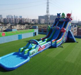GS2-173 Scivolo d'acqua gigante gonfiabile a tema PJ Masks