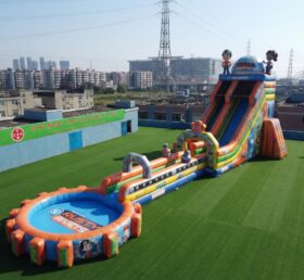 GS2-181 Scivolo Acquatico Gigante a Tema Rusty Rivets