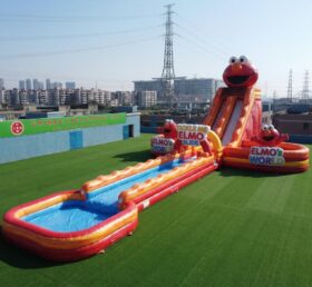 GS2-194 Tema Tickle Me Elmo Scivolo Gigante Gonfiabile d'Acqua