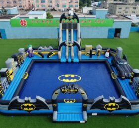 Pool3-854 Parco Acquatico Gonfiabile a Tema Batman