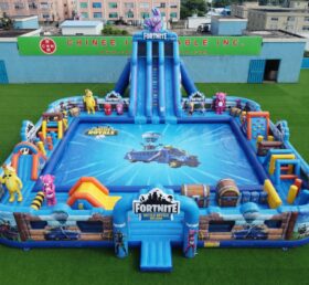 Pool3-873 Parco Acquatico Gonfiabile a Tema Fortnite