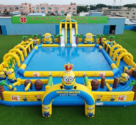 Pool3-884 Parco Acquatico Gonfiabile a Tema Minions