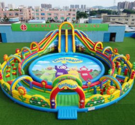Pool3-912 Parco Acquatico Gonfiabile a Tema Teletubbies