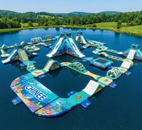 S616 Parco Acquatico Gonfiabile a Tema Oceanico