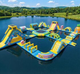 S617 Parco Acquatico Gonfiabile a Tema SpongeBob