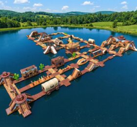 S620 Parco Acquatico Gonfiabile a Tema Far West