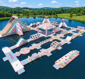 S626 Parco Acquatico Gonfiabile a Tema Caramelle