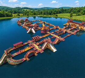 S632 Parco Acquatico Gonfiabile a Tema Drago