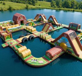 S633 Parco Acquatico Gonfiabile a Tema Fattoria
