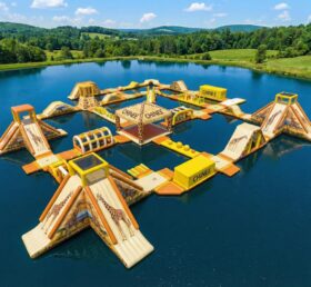 S635 Parco Acquatico Gonfiabile a Tema Giraffa
