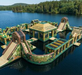 S637 Parco Acquatico Gonfiabile a Tema Giungla