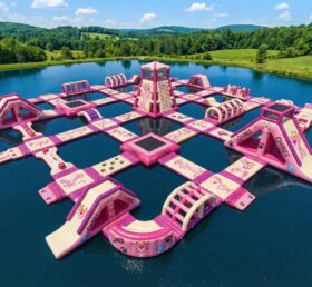 S645 Parco Acquatico Gonfiabile a Tema Pantera Rosa
